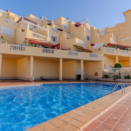 Con Terraza Y Vistas En Costa Adeje, Sunset Mirage Lägenhet