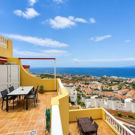 Con Terraza Y Vistas En Costa Adeje, Sunset Mirage * Costa Adeje (Tenerife)